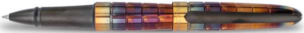 Diplomat Aero Rhomb Flame Rollerball .